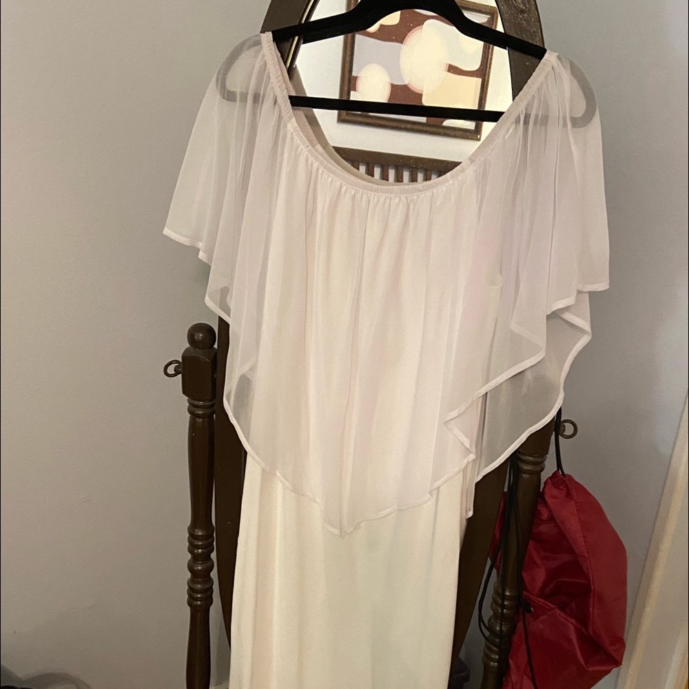 White dress